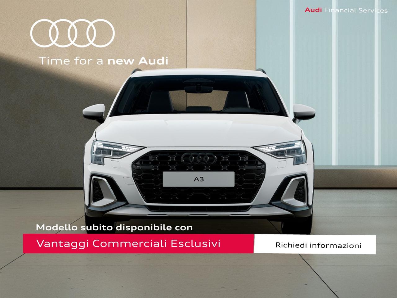 Audi A3 allstreet 1.5 tfsi mhev identity contrast 150cv s-tronic