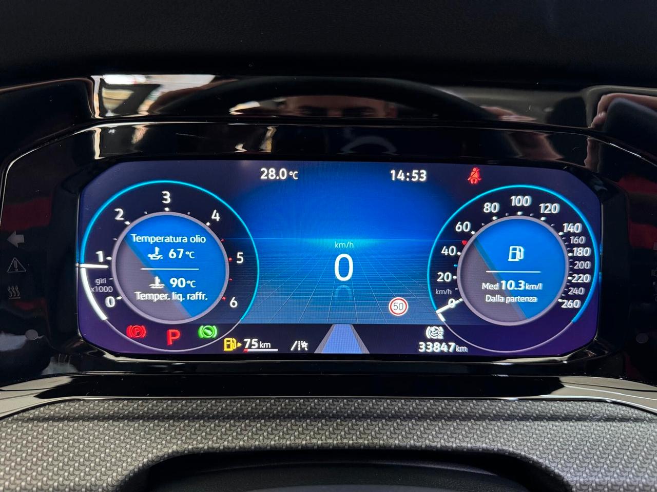Volkswagen Golf 2.0 TDI 150 CV DSG R-Line 2023 Tetto Apribile