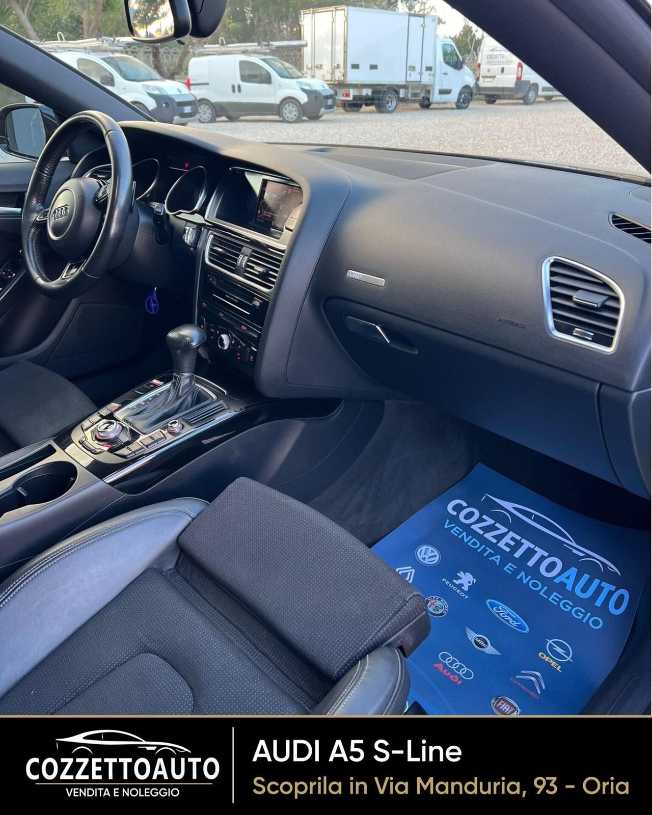 Audi A5 2.0 TDI 177 CV quattro S tronic sline Plus