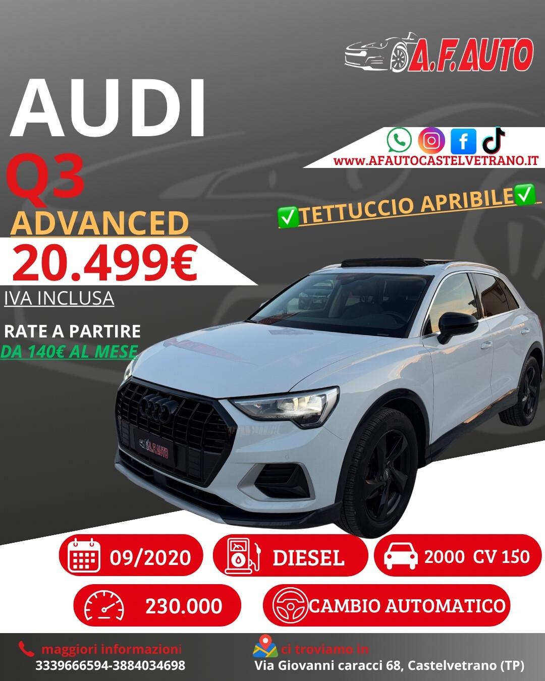 Audi Q3 35 TDI quattro Advanced