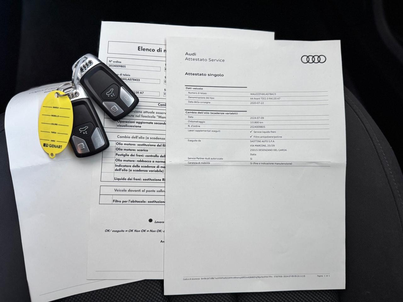 Audi A4 35 TDI/163 CV S tronic line edition