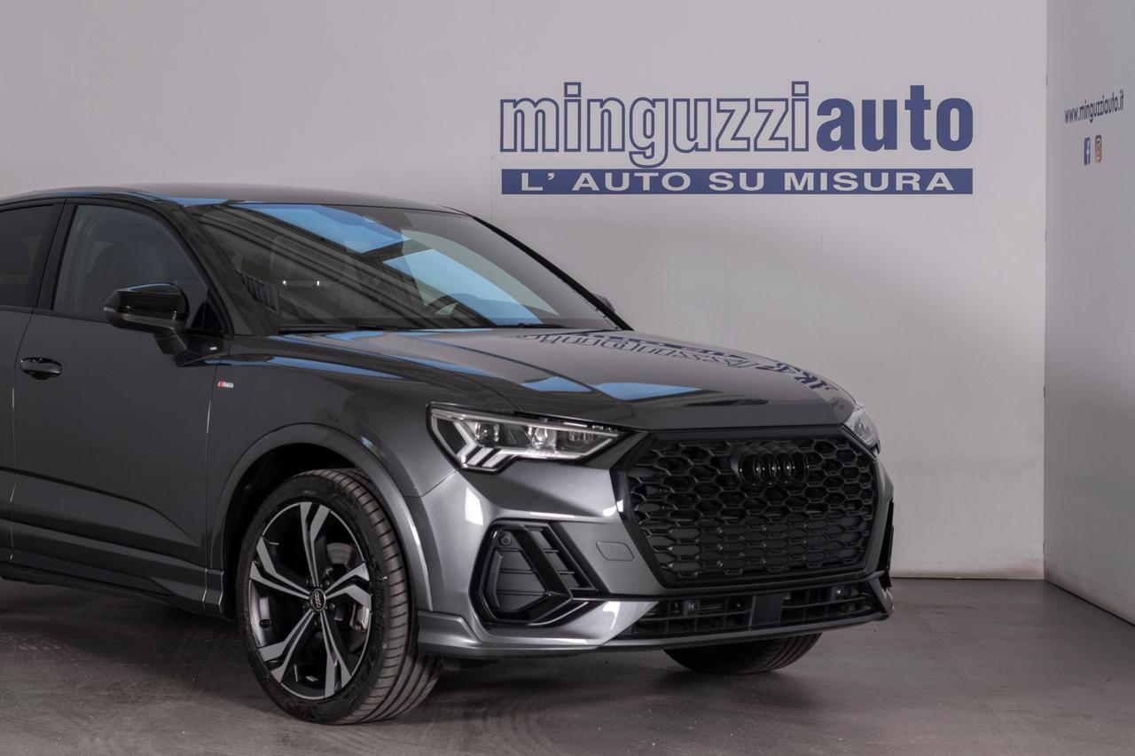 Audi Q3 Sportback 35 Tdi S Line Black Line S-tronic 150cv