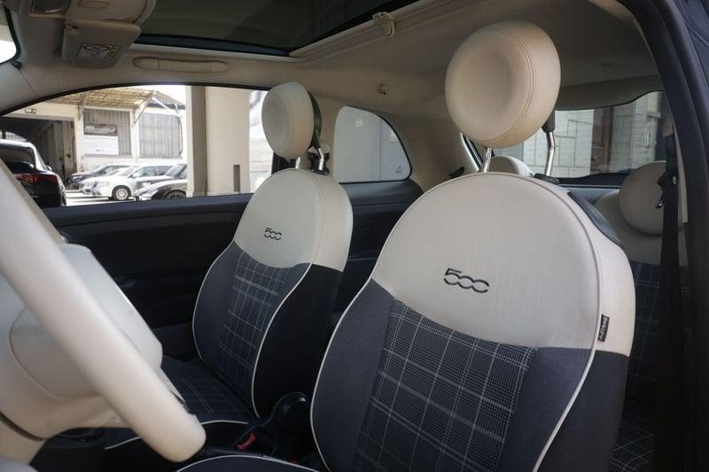 FIAT 500 1.2 69cv Lounge Tetto Panoramico Unicoproprietario