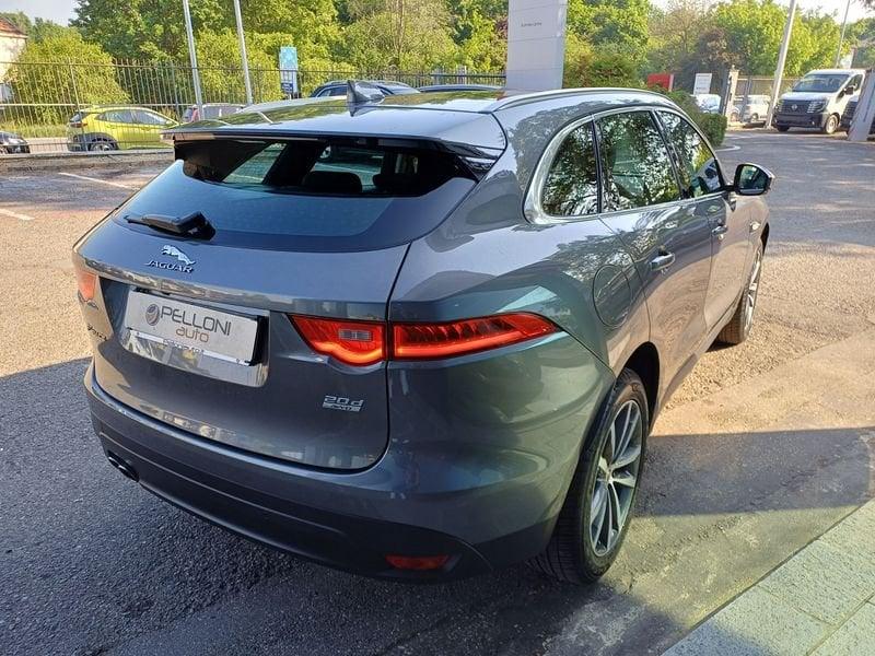 Jaguar F-Pace F-Pace 2.0d awd 180cv auto R 20" KM CERTIFICATI