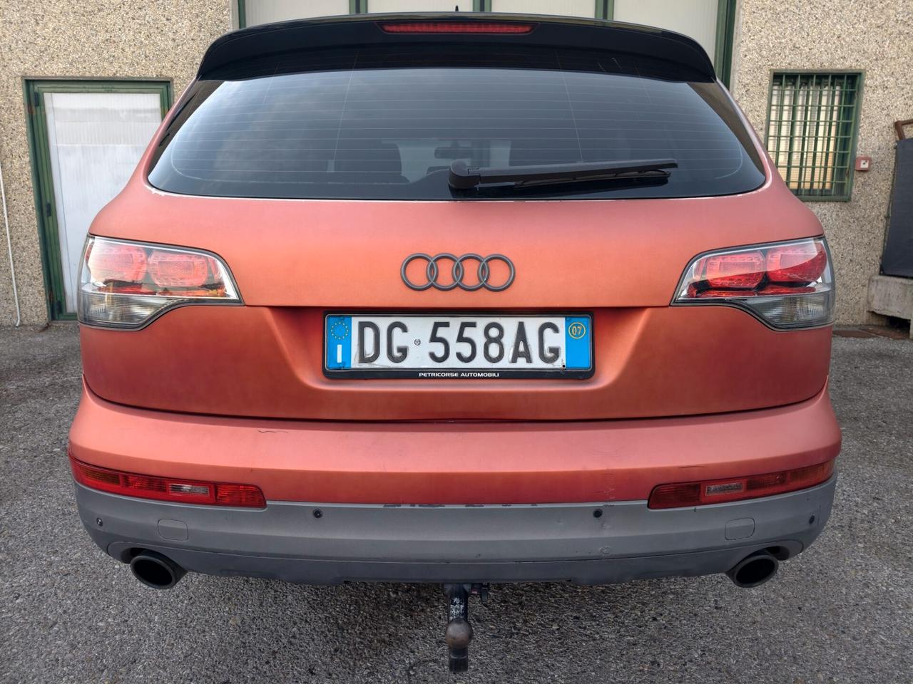 Audi Q7 NON TRATTABILE GANCIO TRAINO 2007