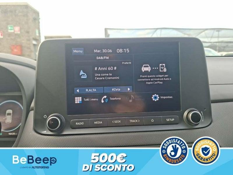 Hyundai Kona 1.0 T-GDI 48V XLINE STYLE PACK 2WD 120CV IMT