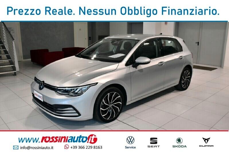 VOLKSWAGEN GOLF 8 2.0 TDI 116 CV LIFE + R17 VENTURA LOUNGE PACK