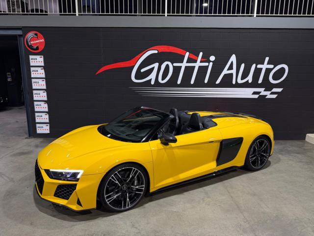 AUDI R8 V10 SPYDER RESTYLING YELLOW SCARICO SUPERSPRINT