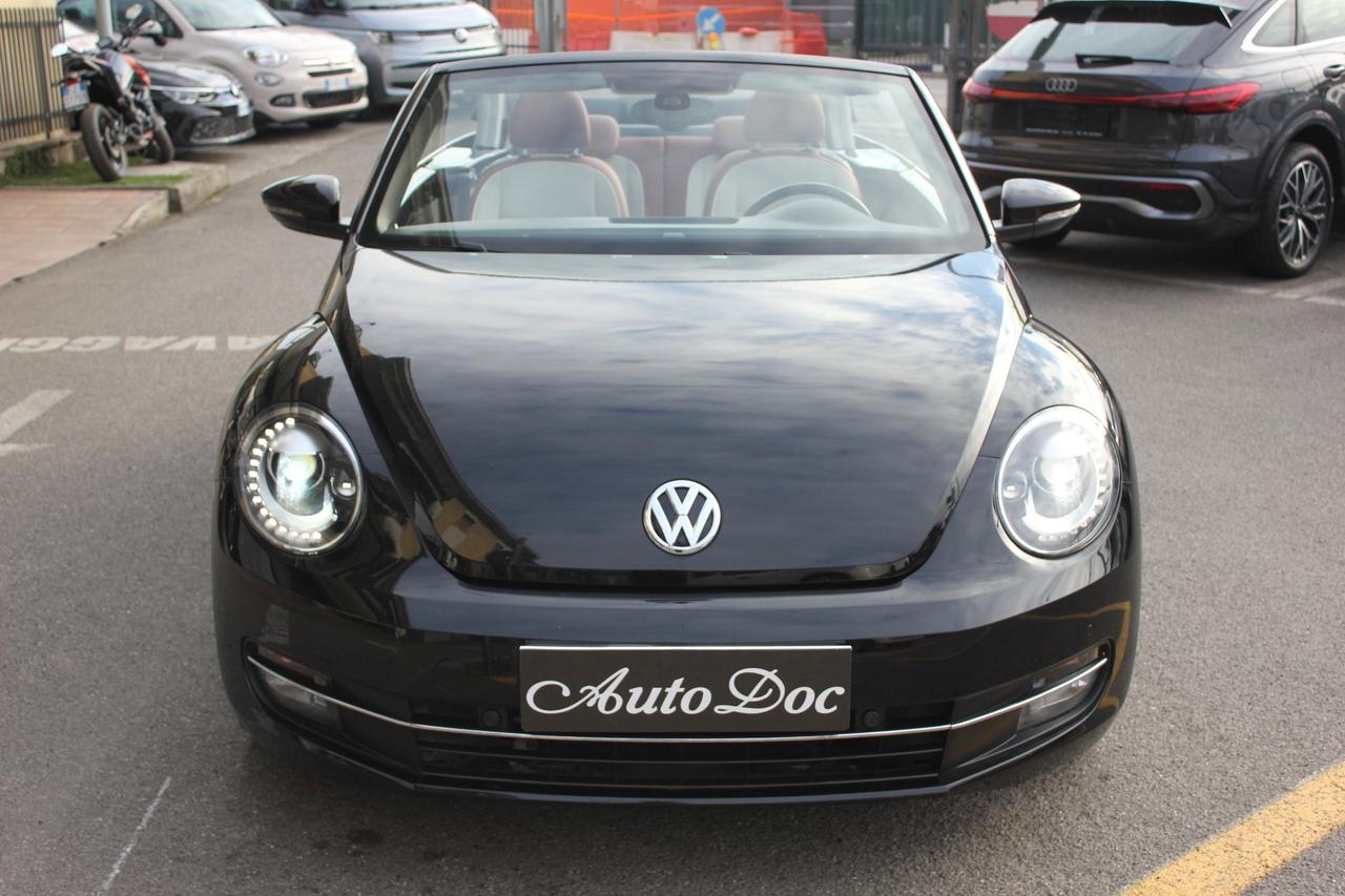 Volkswagen Maggiolino DSG CUP CABRIO 1.2 TSI BIXENON NAVY SEDILI RISC.