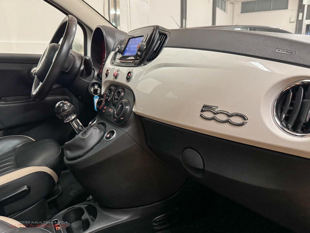 Fiat 500 1.2 Lounge 69cv - 2018