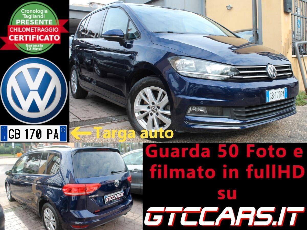 Volkswagen Touran 2.0tdi DSG 7posti Navi Unipro IVA DEDUCIBILE