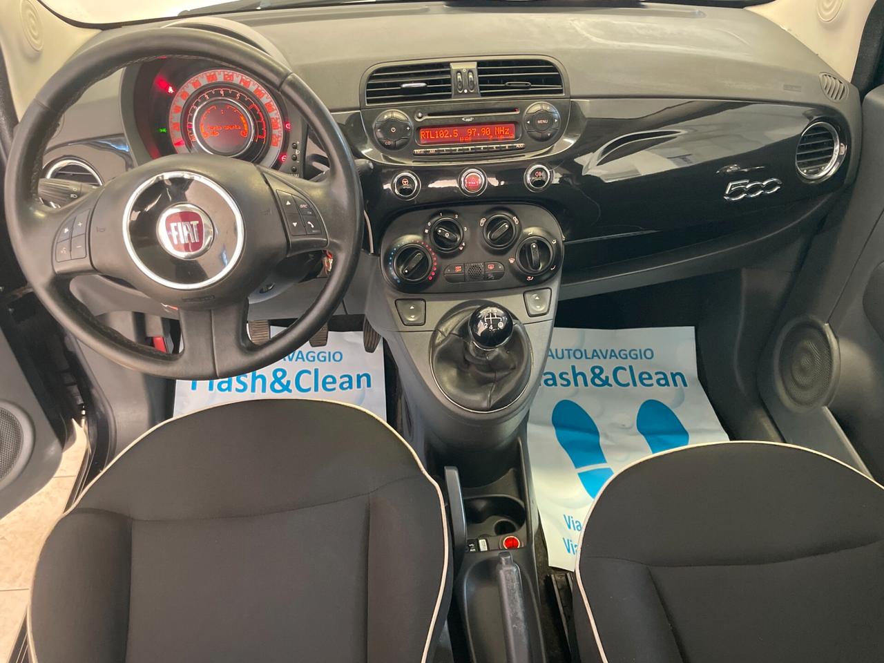 Fiat 500 1.2 Lounge TETTO PANORAMICO FULL DISTRIBUZIONE NEOPATENTATI