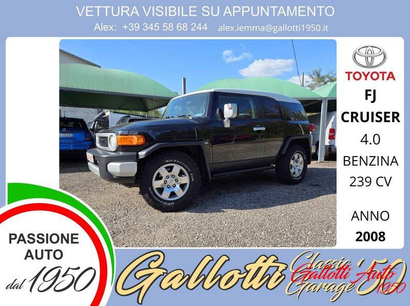 Toyota FJ Cruiser 4.0 benzina 239CV 2WD