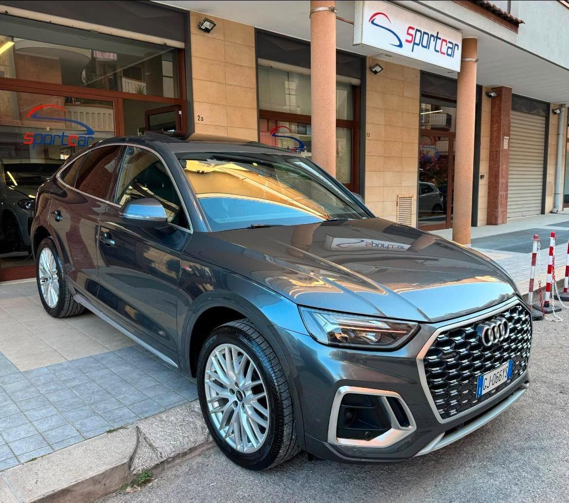 Audi Q5 SPB 40 TDI quattro S tronic S LINE PLUS TETTO NAVY PELLE LED 20