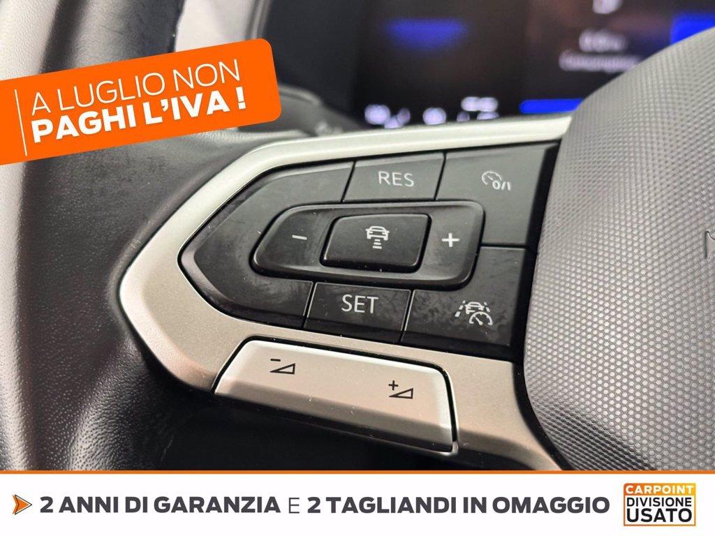 VOLKSWAGEN T-cross 1.0 tsi life 115cv dsg del 2024