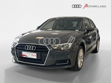 Audi A3 sportback 30 1.6 tdi 116cv design s tronic