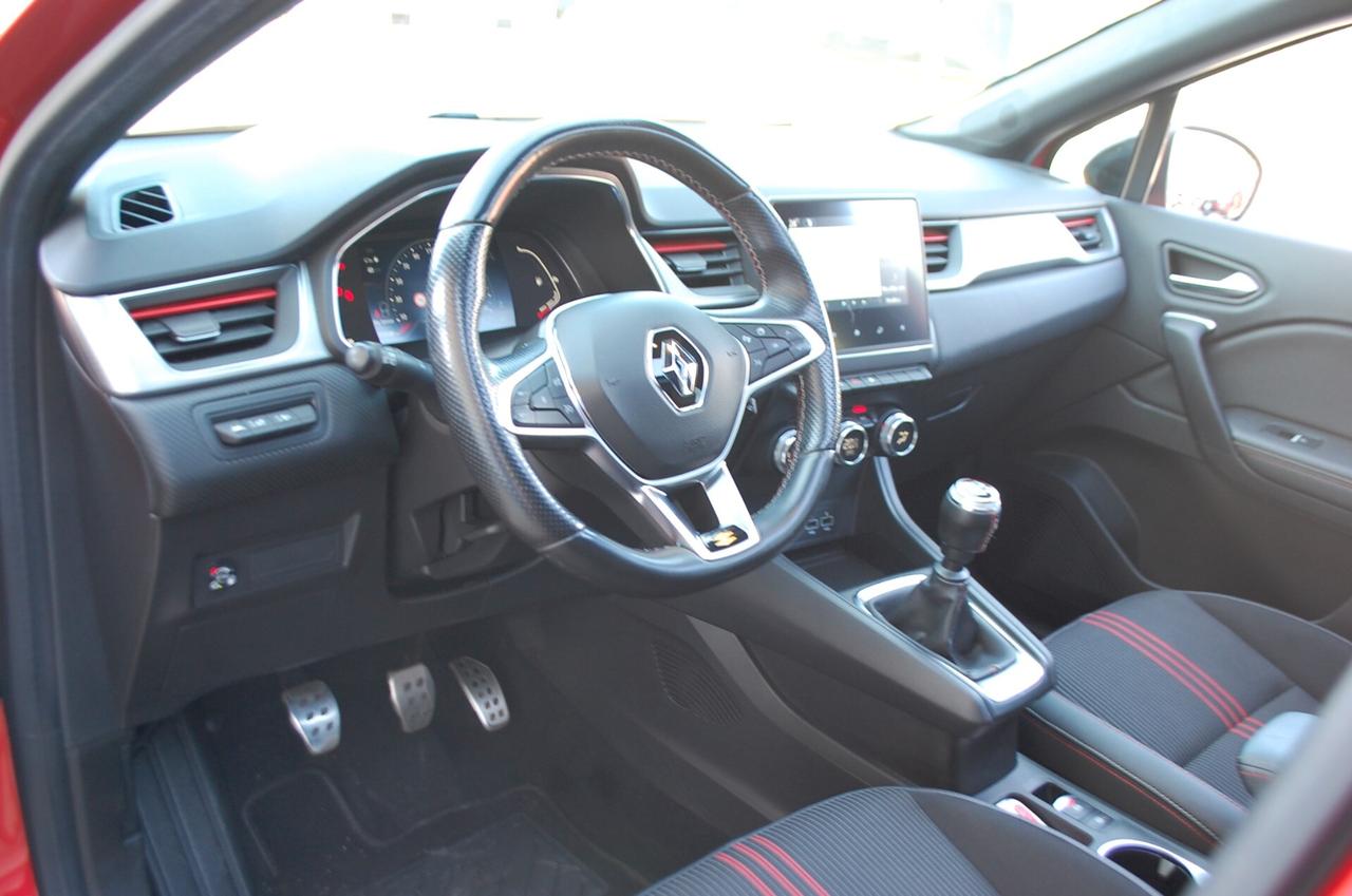 Renault Captur 1.0 tce RS Line Gpl 100CV Uff Italy Tetto Pelle Nav