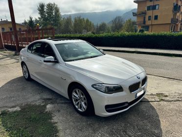 Bmw 520d luxury bianco perla