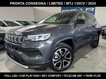 JEEP Compass 1.6 MTJ II Limited CAR PLAY NAV/VIRTUAL/TELEC/PARK