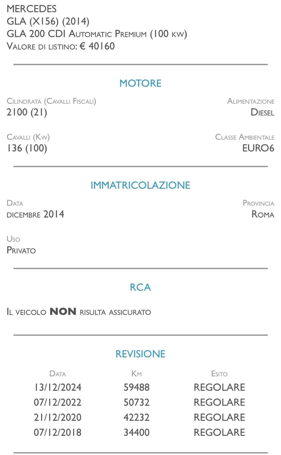 Mercedes-benz GLA 200 CDI Automatic 4Matic Premium