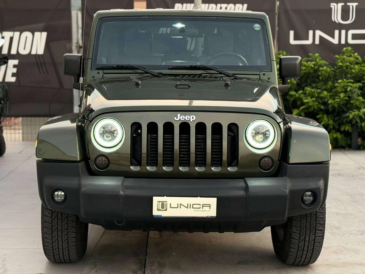 Jeep Wrangler Unlimited 2.8 177 CV CRD SAHARA MANUALE FULL LED CAMERA MANIACALE