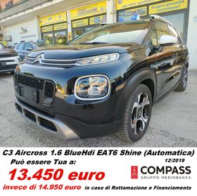 Citroen C3 Aircross 1.6 120CV BlueHDi EAT6 Shine (Automatica)