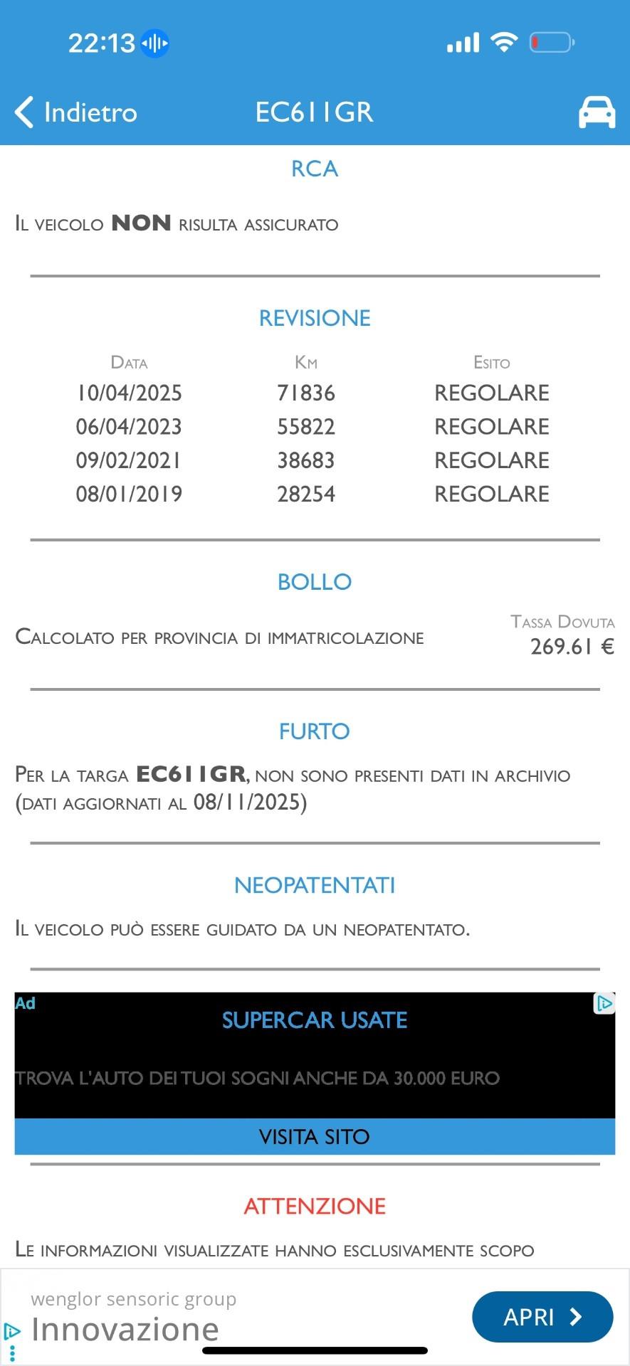 AUDI A3 2.0 TDI 140CV SOLI 74.000 KM GARANZIA 12 MESI