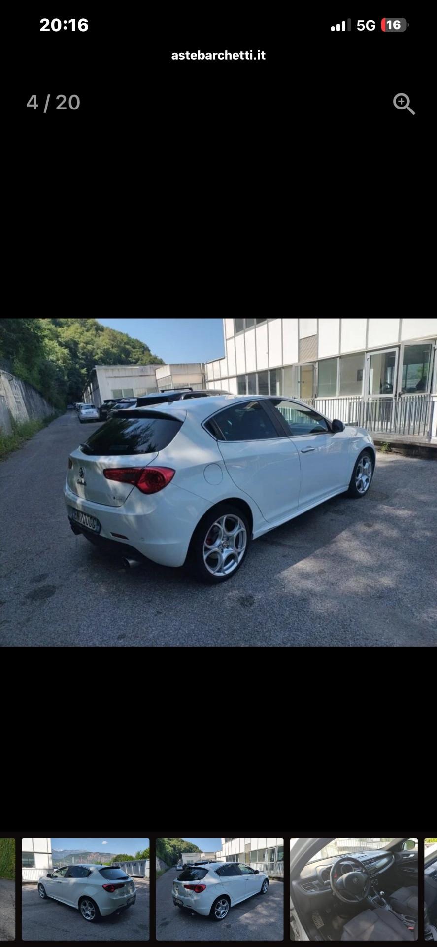 Alfa Romeo Giulietta 1.6 JTDm-2 105 CV Exclusive NEOPATENTATI