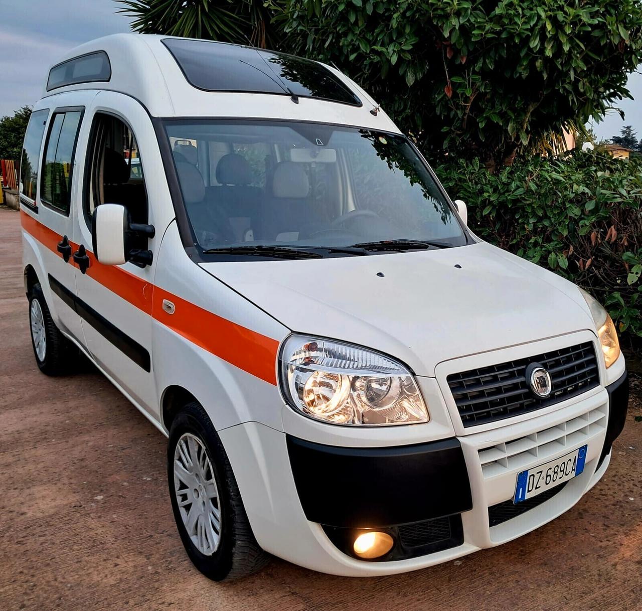 Fiat Doblo Doblò 1.9 120cv TETTO ALTO TRASPORTO DISABILI