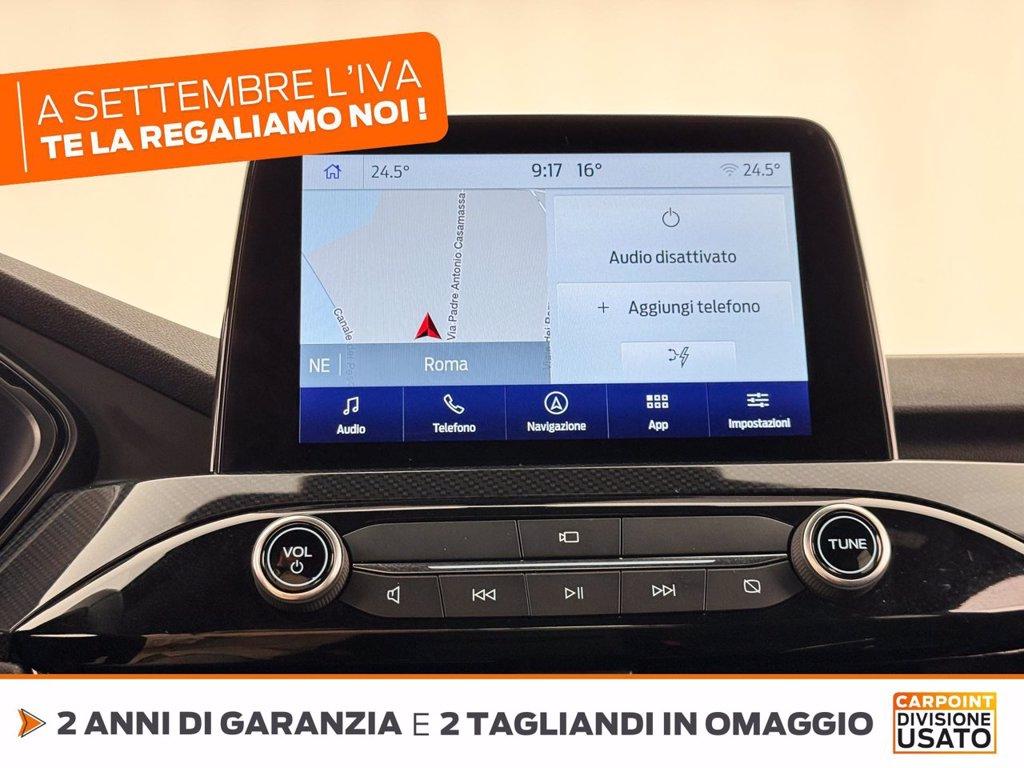 FORD Kuga 2.5 full hybrid st-line x awd 190cv cvt del 2022