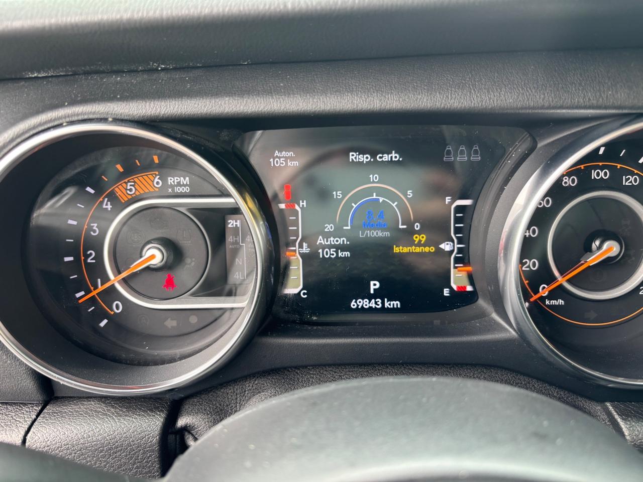 Jeep Wrangler Unlimited 2.2 Mjt II Sahara