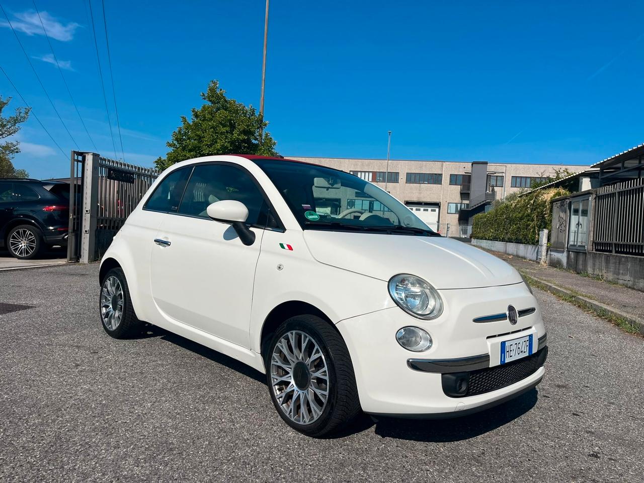 Fiat 500 1.2 benz cabrio solo 59.000 km