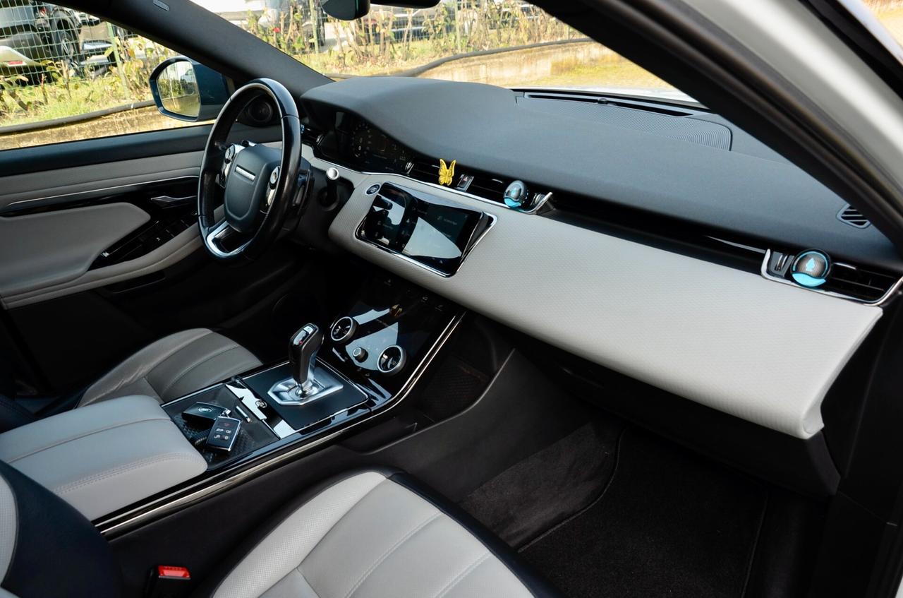 LAND ROVER RANGE ROVER EVOQUE 2.0d i4 MHEV R-DYNAMIC HSE AWD 150cv AUTO, UNICOPROPRIETARIO, PERFETTA, UFF ITALIANA, EURO 6D, NAVI, RETROCAMERA, 20", PERMUTE