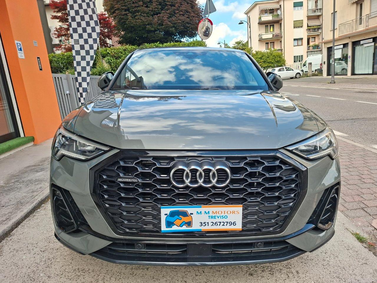Audi Q3 Sportback 35 2.0 tdi S line 4 con gancio unicoproprietario