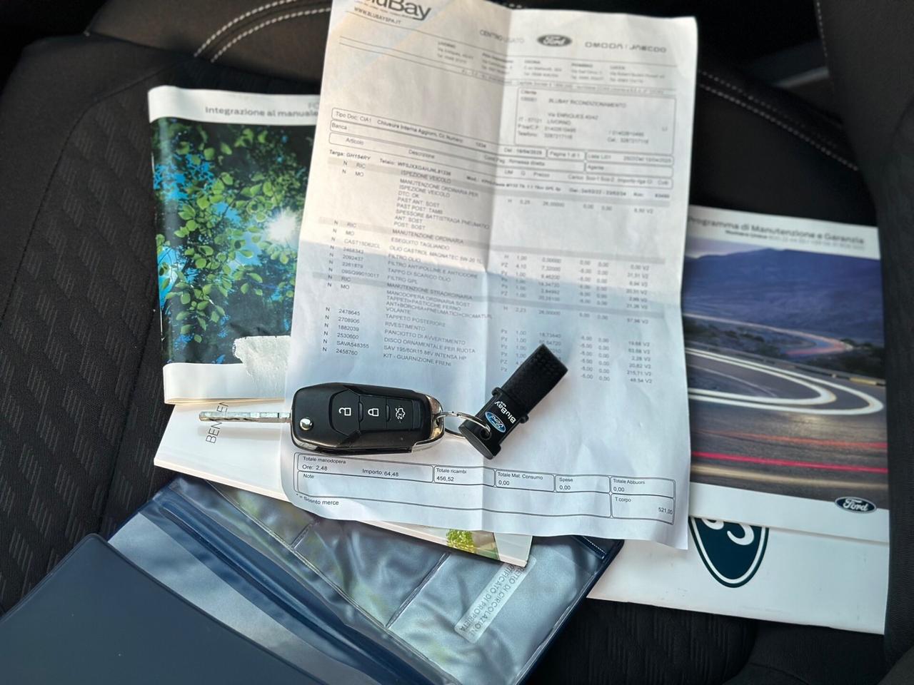 Ford Fiesta 2022 1.1 75 CV GPL DI SERIE TITANIUM