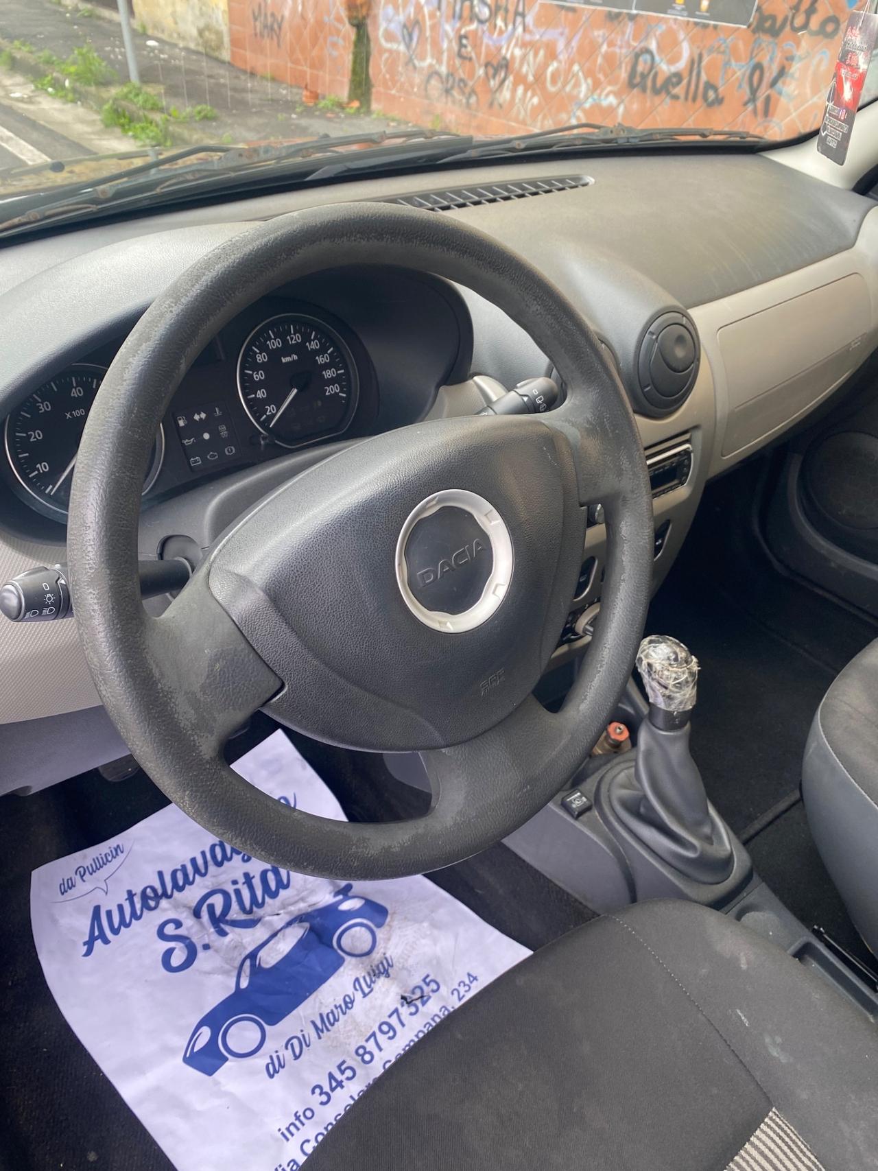Dacia Sandero GPL Anno Fine 2010 TAGLIANDATA