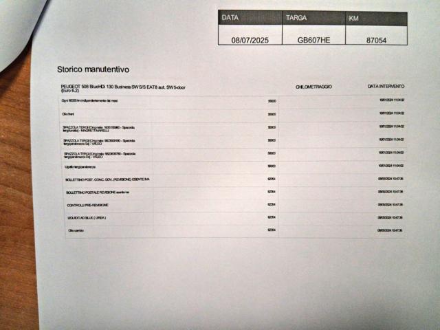 PEUGEOT 508 BlueHDi 130 Stop&Start EAT8 SW Business