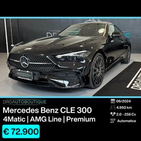 Mercedes-benz CLE 300 4MATIC Coupé AMG Line Premium/TETTO/20''/DIGITAL/BURMESTER