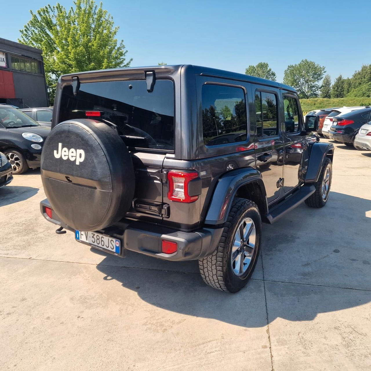 Jeep Wrangler Unlimited 2.2 Mjt II Sahara UNICO PROPRIETARIO