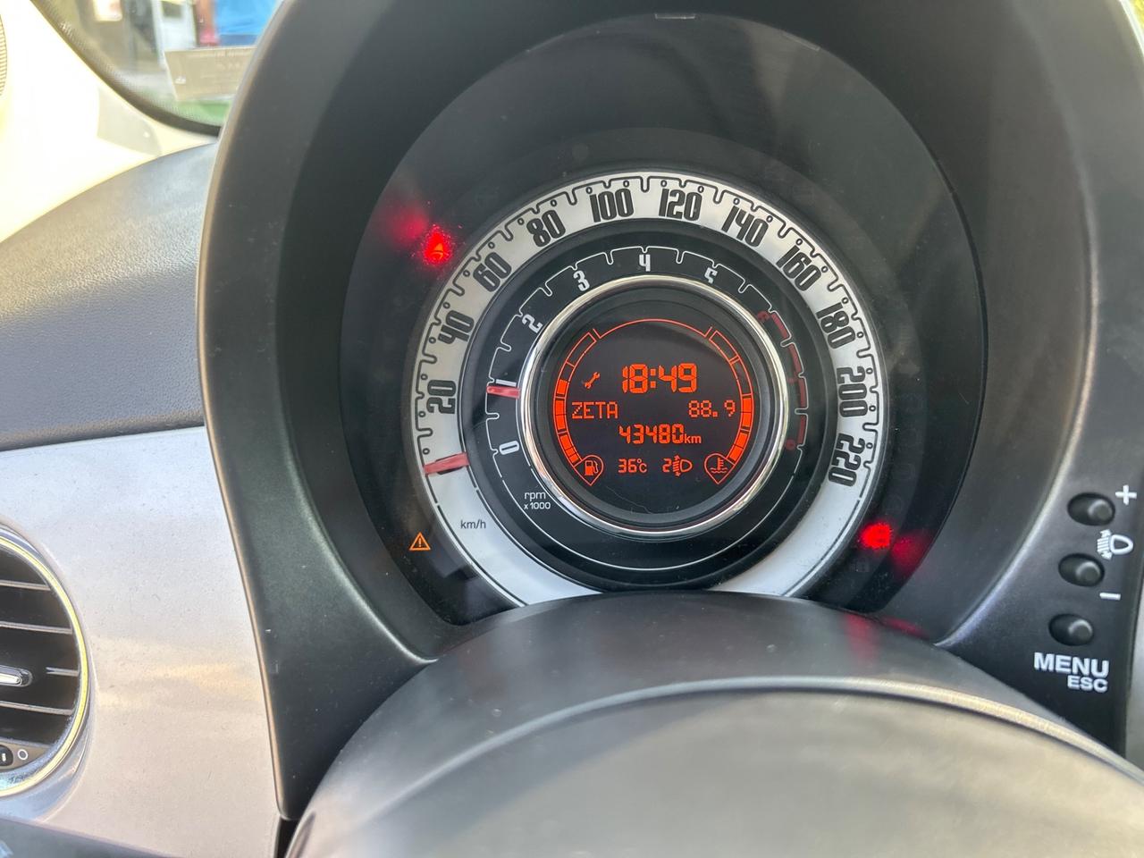 Fiat 500 1.2 Lounge soli 43.000 KM neopatentati