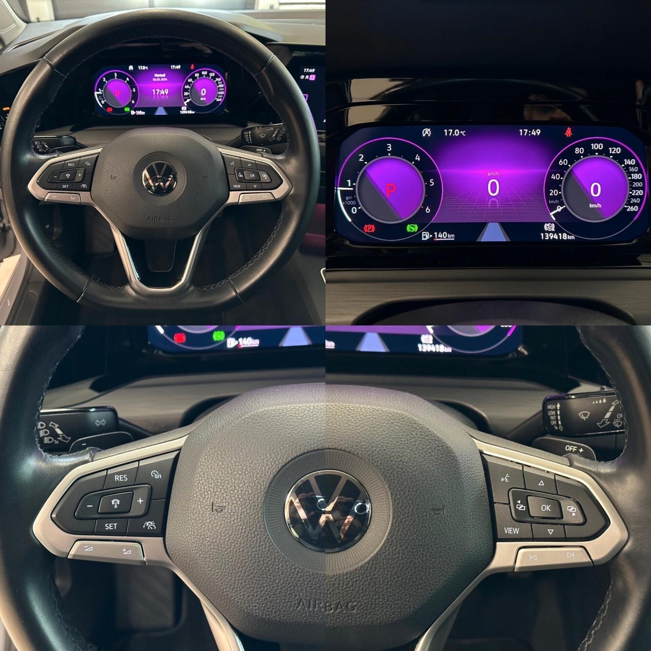 VOLKSWAGEN GOLF VARIANT 2.0 TDI STYLE 116CV DSG *CARPLAY*LED*LUCI*