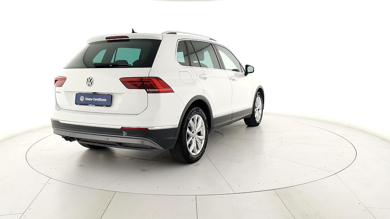 VOLKSWAGEN Tiguan II 2016 - Tiguan 2.0 tdi Advanced 150cv dsg