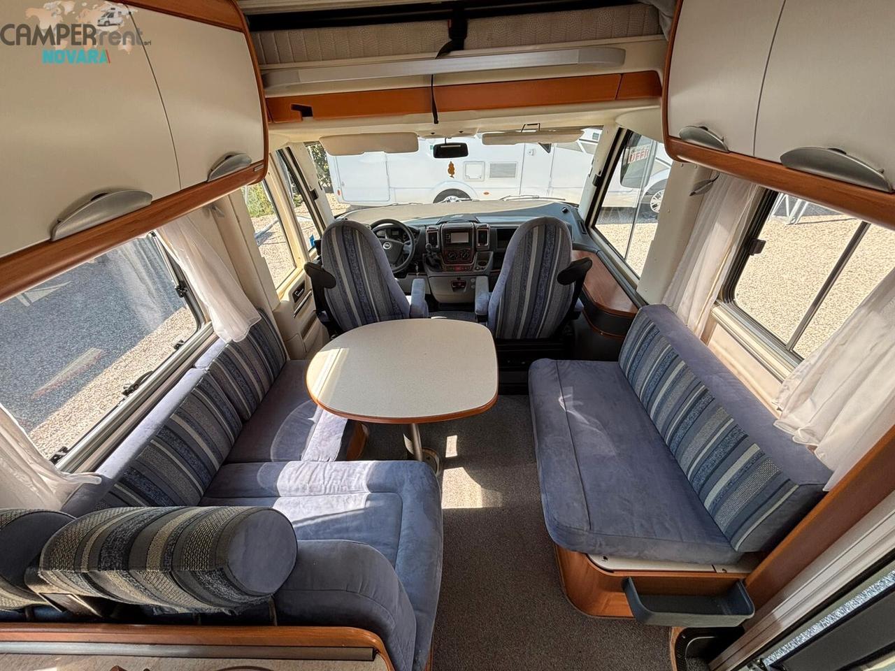 HYMER B654 SL - motorhome con letto alla francese in coda e garage foro 96x87