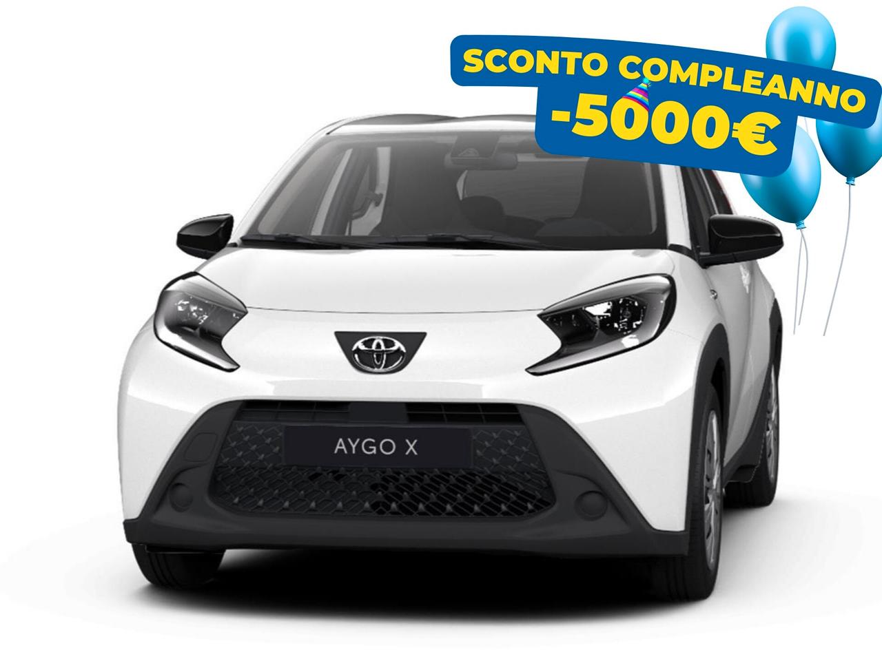 Toyota Aygo X 1.0 VVT-i 72 CV 5 porte Active S-CVT