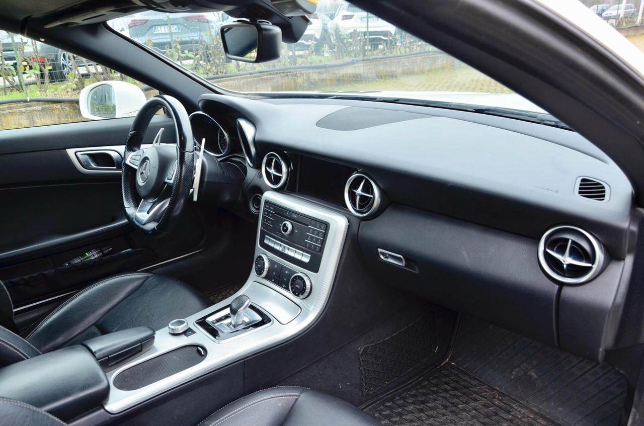 MERCEDES SLC 200 PREMIUM AMG LINE 184cv AUTO, UFF ITALIANA, SERVICE DIMOSTRABILI, SCARICO, RETROCAMERA, PELLE, PERMUTE
