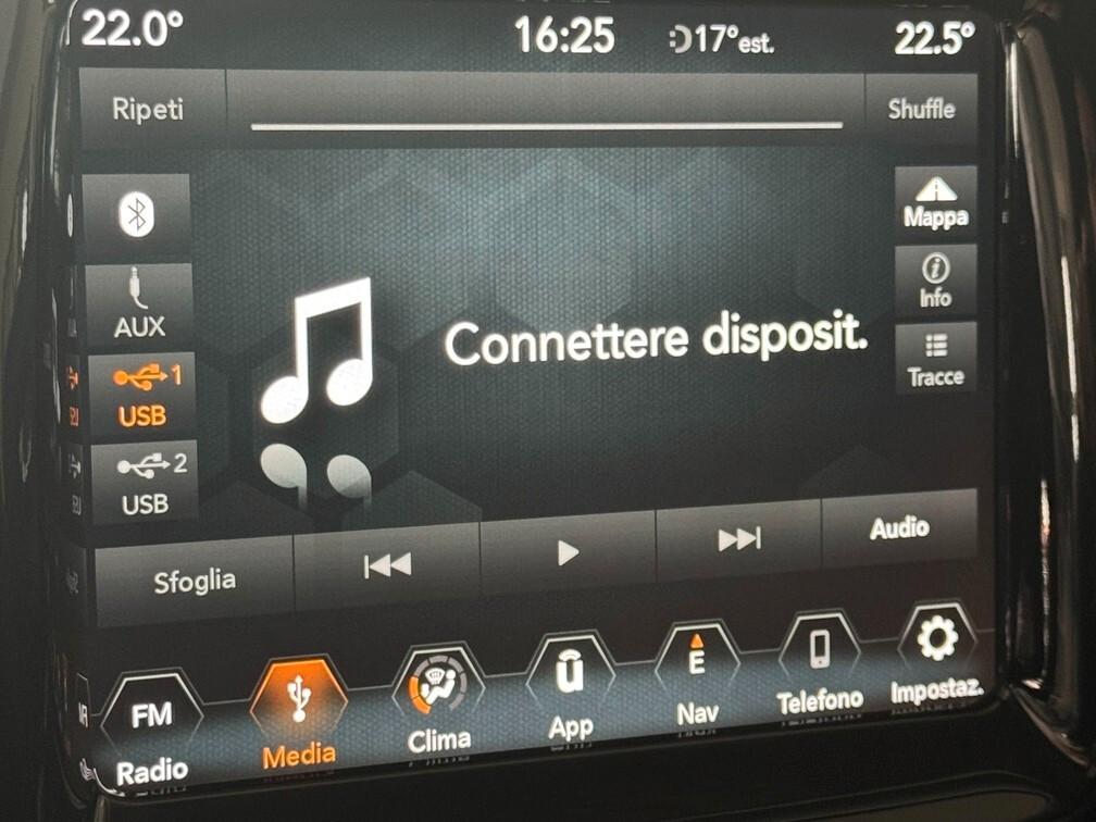 Jeep Compass 1.6 mjt Limited 120cv Led Nav App Conn 18" Neopat