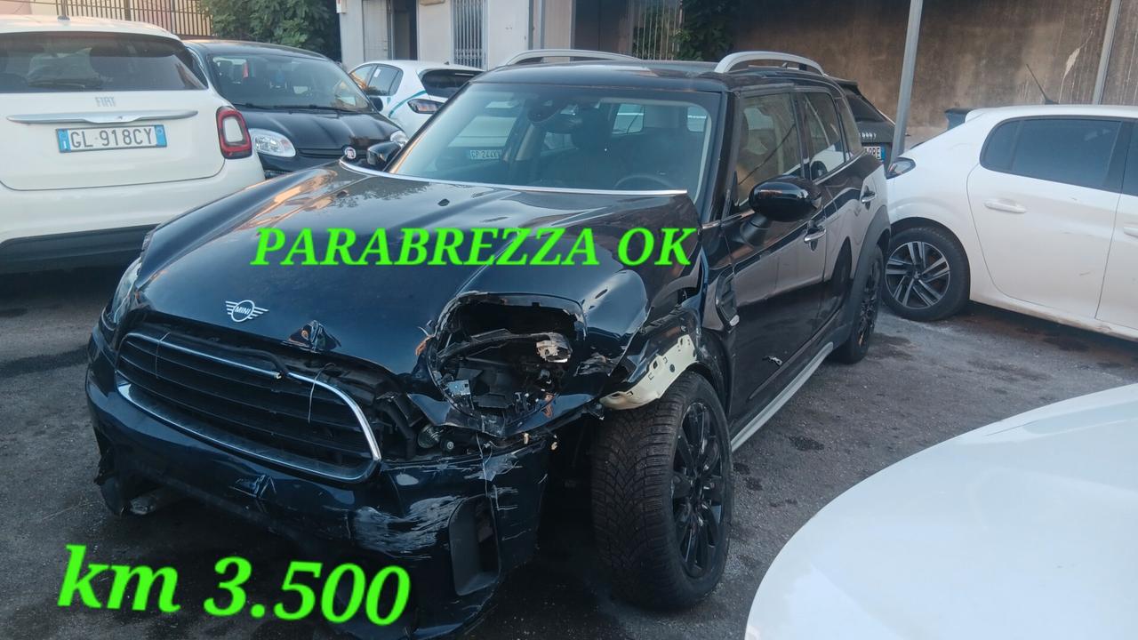 Mini countryman incidentata sinistrata mondialcars km 3.500