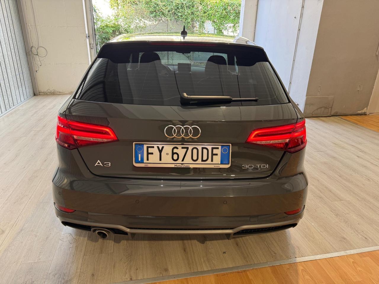 Audi A3 Sportback 30 1.6tdi Sline VIRTUAL