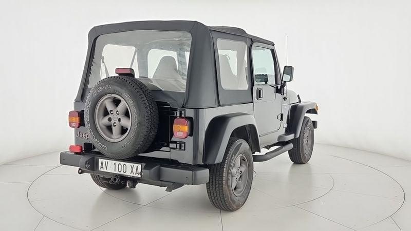 Jeep Wrangler 4.0 cat gancio di traino