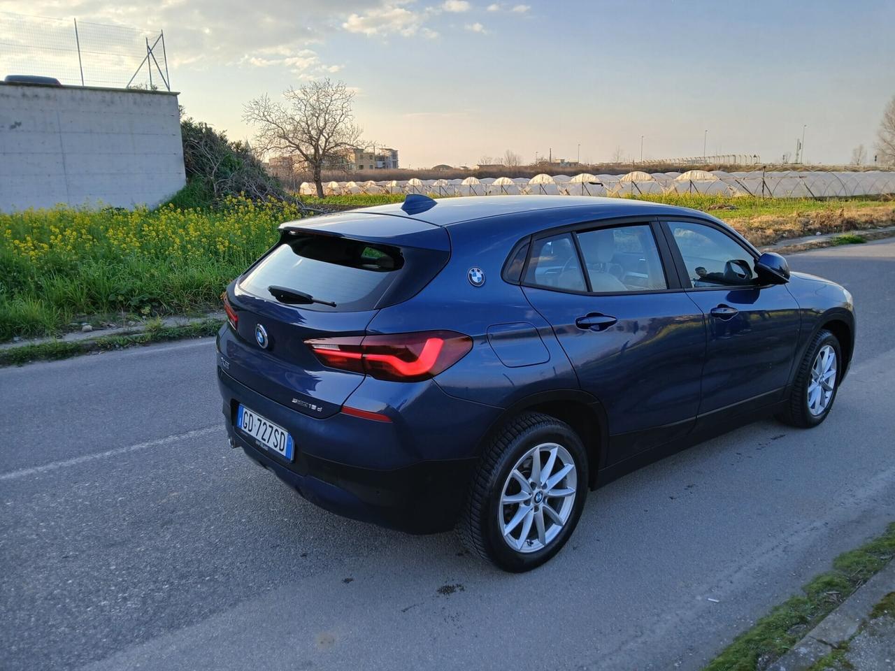 BmwX2 sDrive16d KM certificati 1proprietario NuovA